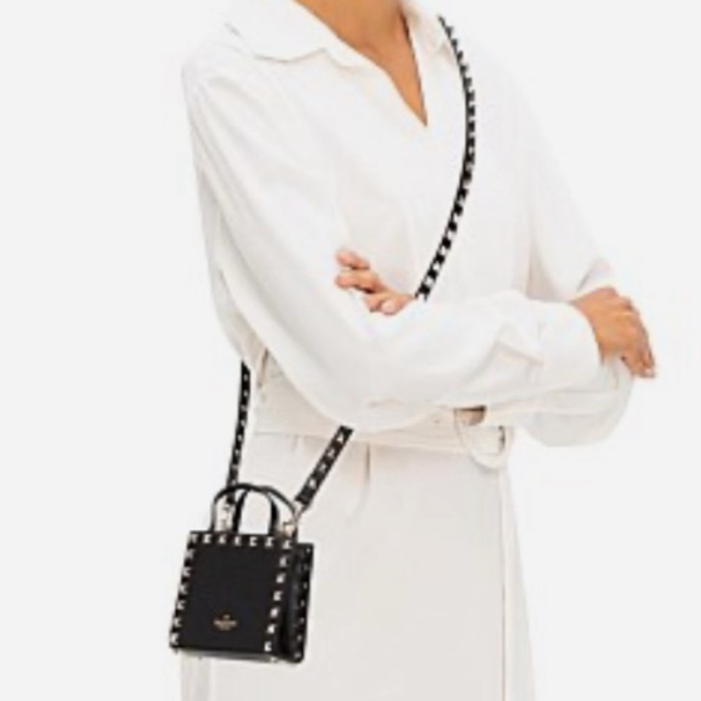 Valentino Garavani Black Studded Bag